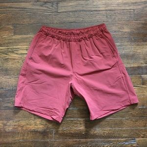 Myles Apparel - “Everyday Short” in Crimson